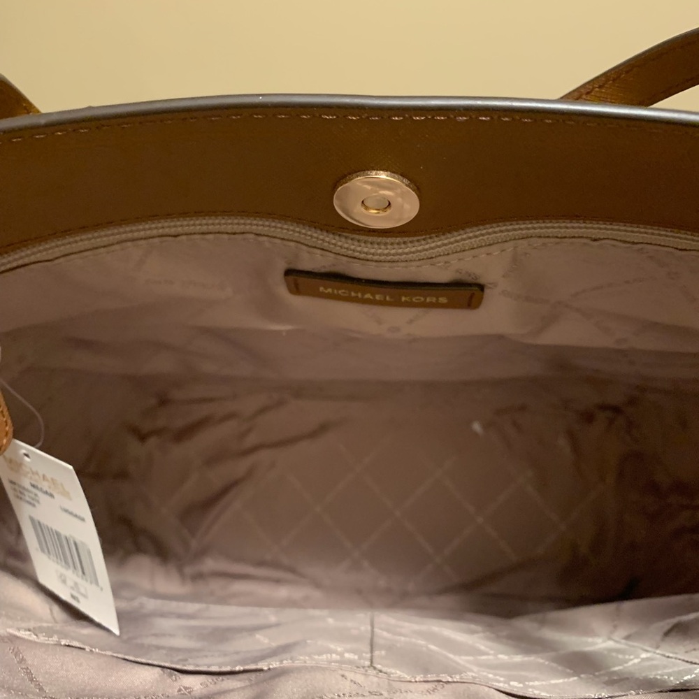 Michael Kors Tan Leather Tote